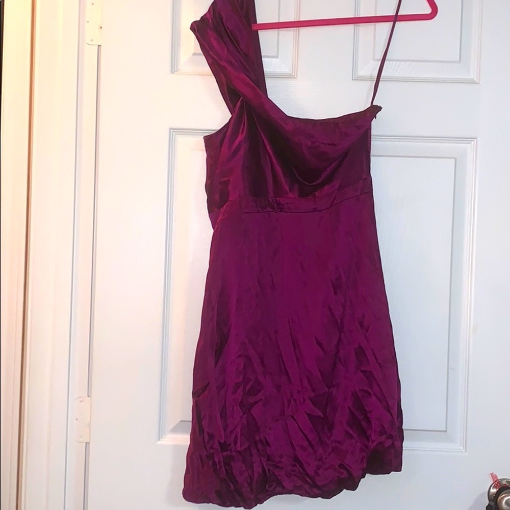 One-Shoulder Babydoll Dress